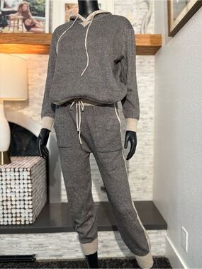 LIT activewear, Haze Wool-Blend Hoodie and pants set